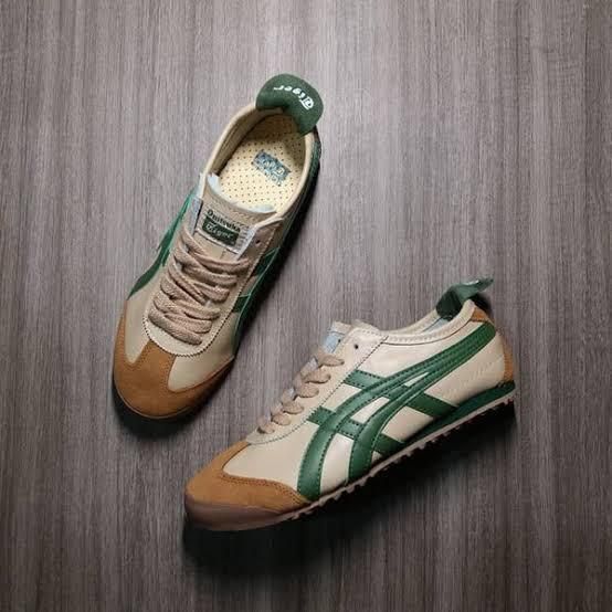 Onitsuka Tiger Mexico 66 “Beige/Grass Green” – Brand Shoe Factory