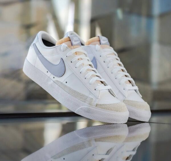 Nike blazer low 77 white blue   For Men's Shoes 
